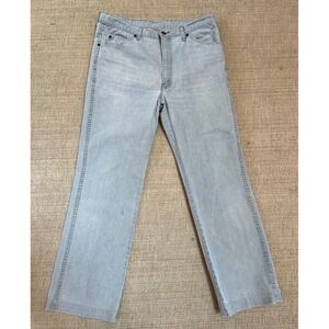 Cowden Jeans Mens 32x28 Light Wash Denim Vintage Straight Leg Made in USA